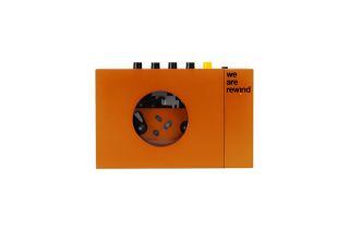 We Are Rewind Portable Cassette Player with Bluetooth - Orange