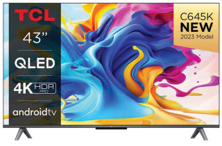 TCL 43C645K 43" QLED 4K Ultra HD Smart TV