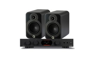 Audiolab 7000A Integrated Amplifier with Q Acoustics Q 5020 Bookshelf Speakers