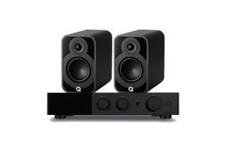 Audiolab 9000A Integrated Amplifier with Q Acoustics 5010 Bookshelf Speakers