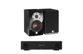 Arcam Radia A15 Integrated Amplifier with Dali Menuet Bookshelf Speakers