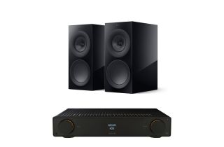 Arcam Radia A25 Integrated Amplifier with KEF R3 Meta Bookshelf Speakers