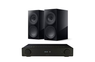 Arcam Radia A5 Integrated Amplifier with KEF R3 Meta Bookshelf Speakers