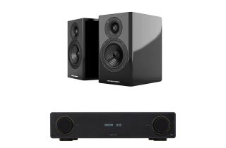 Arcam Radia A15 Integrated Amplifier with Acoustic Energy AE500 Standmount Speakers