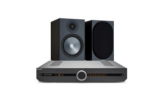 Roksan Attessa Streaming Amplifier with Monitor Audio Bronze 100 Speakers (6th Gen)