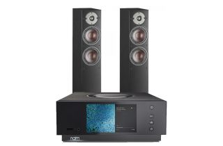 Naim Atom HDMI with Dali Oberon 5 Floorstanding Speakers