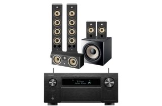 Denon AVC-A1H 15.4 Ch 8K AV Amplifier with Focal Aria Evo X AV Speaker Pack