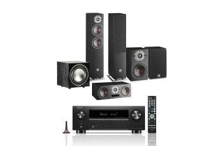 Denon AVC-X3800H 9.4 Ch. 8K AV Receiver with Dali Oberon 5 AV Speaker System