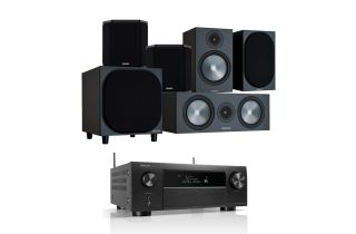 Denon AVC-X4800H 9.4 Ch. 8K AV Receiver with Monitor Audio Bronze 100 AV Speaker Pack