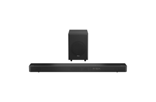 Hisense AX3120G 3.1.2 Ch Soundbar with Wireless Subwoofer and Dolby Atmos - Black