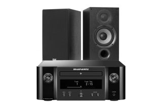 Marantz Melody X. M-CR612 Music System with Elac Debut B5.2 Bookshelf Speakers