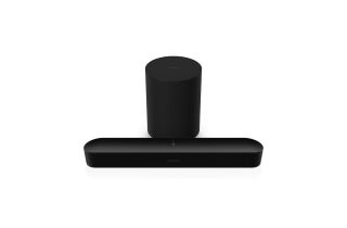 Sonos Beam Gen 2 Soundbar with Sonos Sub Mini Wireless Subwoofer