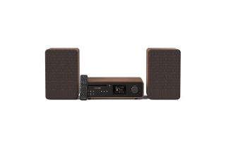 Pure Classic Stereo Music System - Coffee Black/Walnut