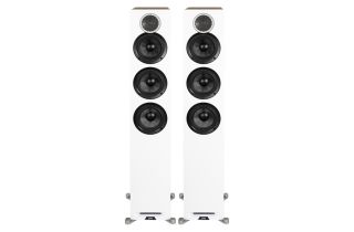 Elac Debut Reference DFR52 Floorstanding Speakers - White/Oak