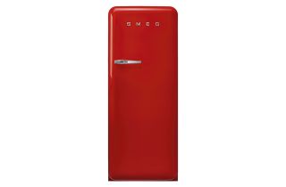 Smeg FAB28RRD5UK 60cm 50s Style Right Hand Hinge Fridge with Icebox - Red