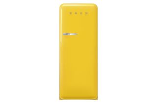 Smeg FAB28RYW5 60cm 50s Style Right Hand Hinge Fridge with Icebox - Yellow