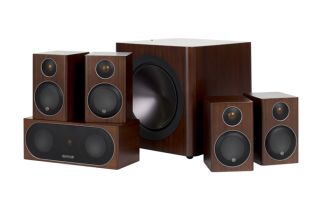 Monitor Audio Radius R90HT1 AV Speaker System - Walnut