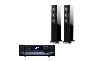 Cyrus i9-XR Integrated Amplifier with KEF R5 Meta Floorstanding Speakers