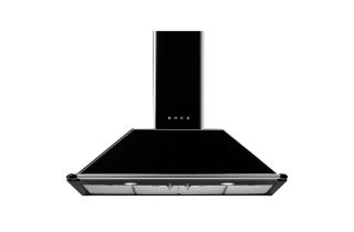 Smeg KT110BLE 110cm Victoria Chimney Hood - Black