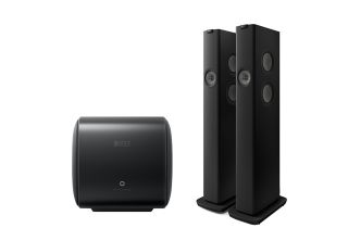 KEF LS60 Wireless AV Speaker Pack (Single KC62 Subwoofer)