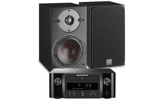 Marantz Melody X. M-CR612 Music System with Dali Oberon 3 Bookshelf Speakers