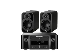 Marantz Melody X. M-CR612 Music System with Q Acoustics 5010 Bookshelf Speakers