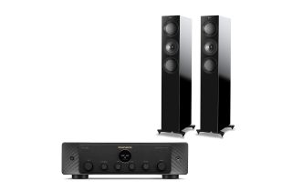 Marantz Model 40n Integrated Amplifier with KEF R5 Meta Floorstanding Speakers
