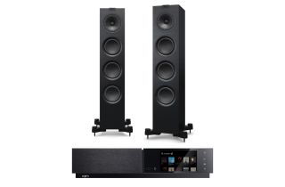 Naim Uniti Nova All-In-One Player with KEF Q550 Floorstanding Speakers