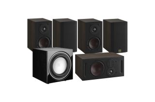 Dali OPTICON 1 MK2 5.1 Home Cinema Speaker Package - Tobacco Oak (Vinyl)
