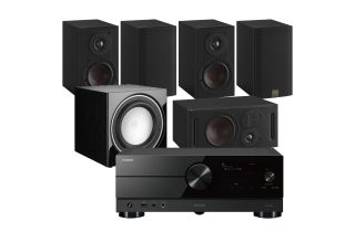 Yamaha RX-A4A AV Receiver with Dali Opticon 1 MK2 5.1 Home Cinema Speaker Package