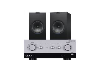 LEAK Stereo 130 Integrated Amplifier with KEF Q350 Bookshelf Speakers