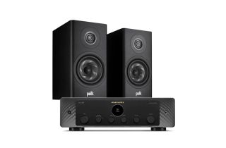 Marantz Model 50 Integrated Stereo Amplifier with Polk Reserve R200 Bookshelf Speakers