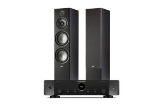 Marantz Stereo 70s Stereo Receiver with Polk Reserve R700 Floorstanding Speakers