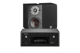 Denon CEOL RCD-N10 Hi-Fi Network CD Receiver with Dali Oberon 3 Bookshelf Speaker