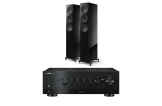 Yamaha R-N800A Network Receiver with KEF R5 Meta Floorstanding Speakers