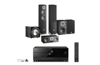 Yamaha RX-A2A AV Receiver with Dali Oberon 5 AV Speaker System