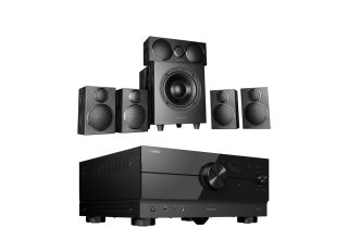 Yamaha RX-A4A AV Receiver with Wharfedale DX-3 5.1 Home Cinema Pack