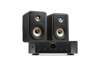 Marantz Model 50 Integrated Stereo Amplifier with Polk Signature Elite ES15 Bookshelf Speakers