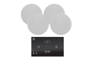 Systemline E50 Bluetooth Speaker System with 4x 6.5" Ceiling Speakers - Black