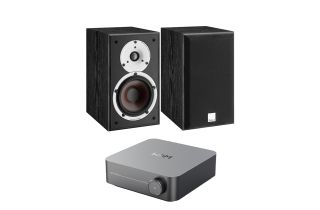 WiiM Stereo Amplifier with Dali Spektor 2 Bookshelf Speaker
