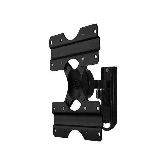 B-Tech BTV502 Flat Screen Wall Mount with Tilt and Swivel - Black main product photo