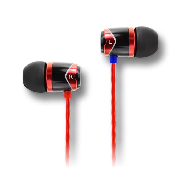 SoundMAGIC E10 In Ear Isolating Earphones - Red main product photo
