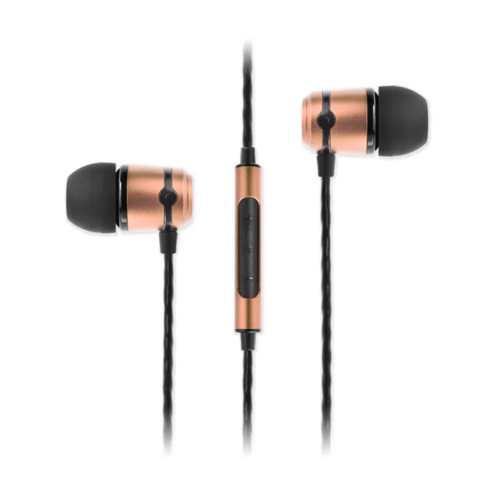 SoundMAGIC E50C In Ear Isolating Earphones with Mic - Gold main product photo
