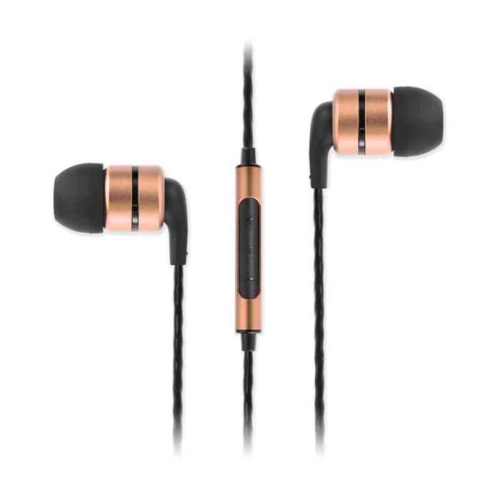 SoundMAGIC E80C In Ear Isolating Earphones with Mic - Gold main product photo