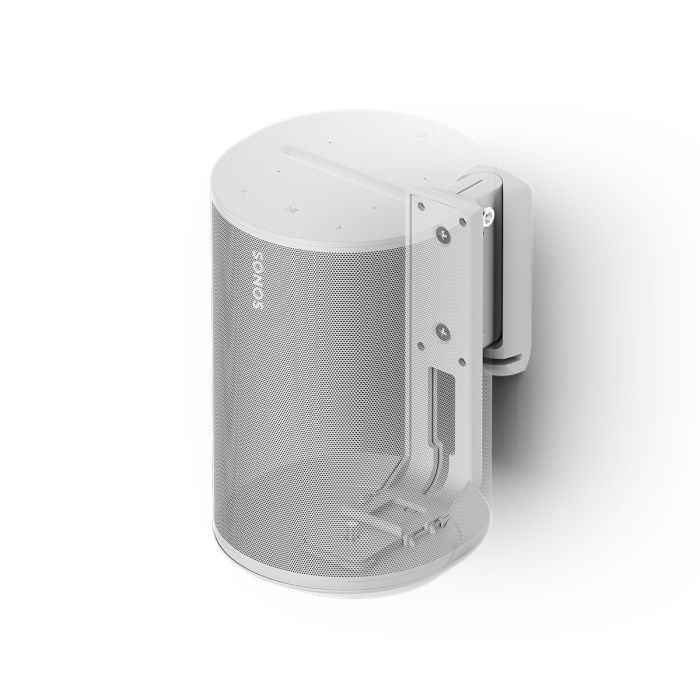 Flexson Wall Mount for Sonos Era 100 (Single) - White main product photo