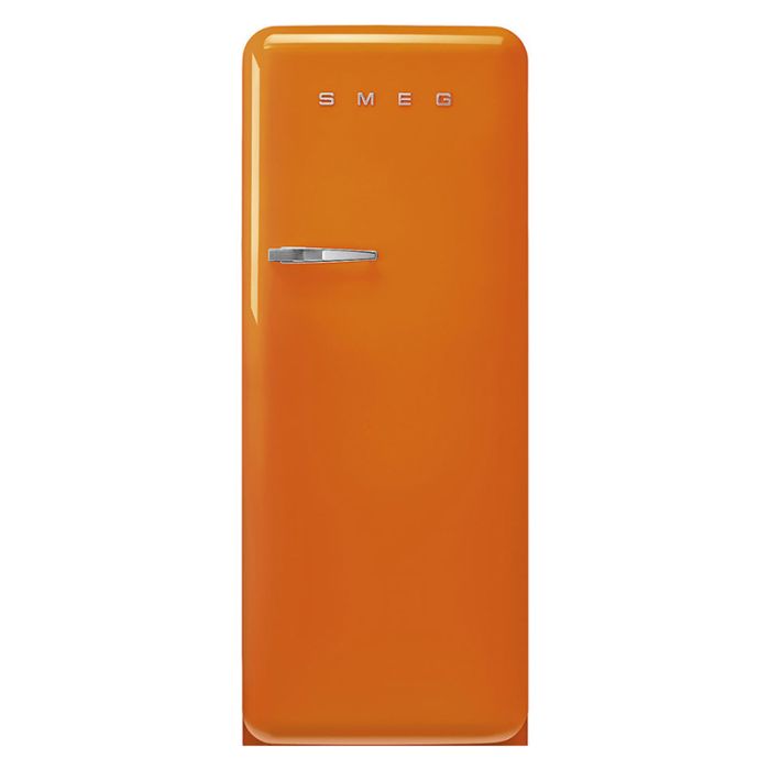 Smeg FAB28ROR5 60cm 50s Style Right Hand Hinge Fridge with Icebox - Orange main product photo