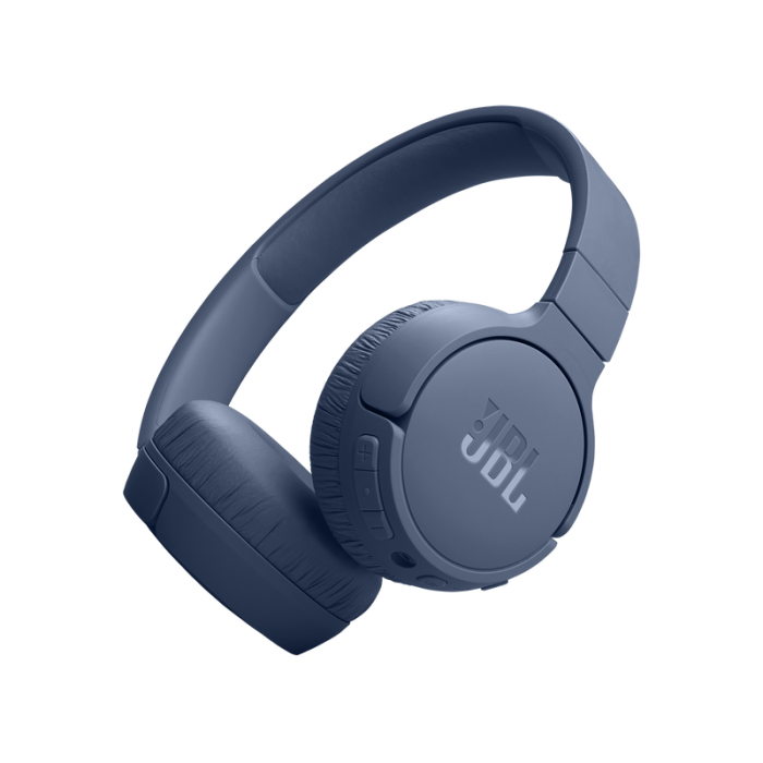 JBL Tune 670NC Wireless Bluetooth Noise-Cancelling Headphones - Blue main product photo
